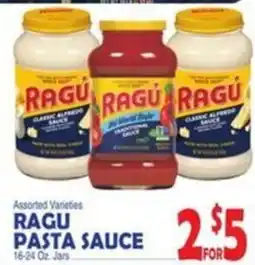 Bravo Supermarkets Ragu pasta sauce offer