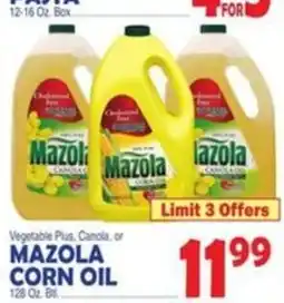 Bravo Supermarkets Mazola corn oil offer