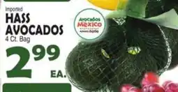 Bravo Supermarkets Imported hass avocados offer