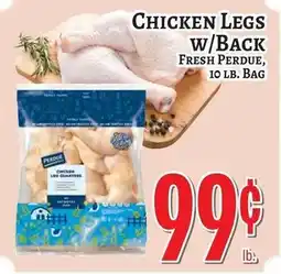 Trade Fair Supermarket Fresh Perdue Chicken Legs W/Back offer