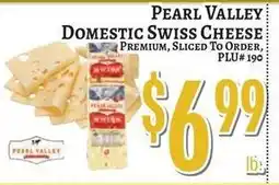 Trade Fair Supermarket Pearl Valley domestic swiss cheese offer