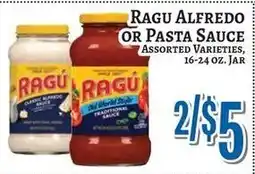 Trade Fair Supermarket Ragu alfredo or pasta sauce offer