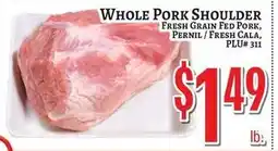 Trade Fair Supermarket Whole Pork Shoulder offer