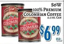 Trade Fair Supermarket S&W 100% Premium Colombian Coffee offer