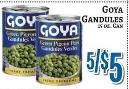 Trade Fair Supermarket Goya green pigeon peas offer
