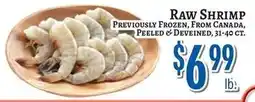 Trade Fair Supermarket Raw Shrimp offer