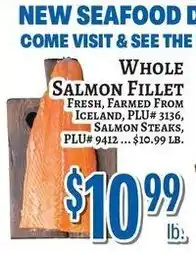 Trade Fair Supermarket Whole Salmon Fillet offer