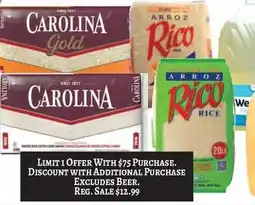 Trade Fair Supermarket Carolina Gold Rice offer