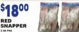 Associated Red snapper offer