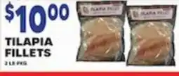Associated Tilapia fillets offer