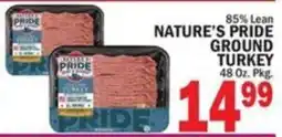 Bravo Supermarkets Nature's Pride Ground Turkey offer