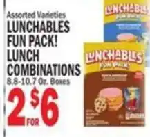 Bravo Supermarkets Lunchables fun pack offer