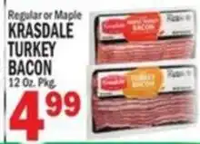 Bravo Supermarkets Krasdale turkey bacon offer