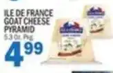 Bravo Supermarkets Ile de France goat cheese pyramid offer