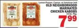 Bravo Supermarkets Old Neighborhood Marinated Chicken Kabobs offer