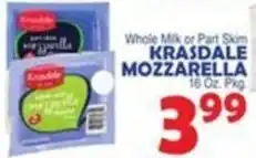 Bravo Supermarkets Krasdale mozzarella offer