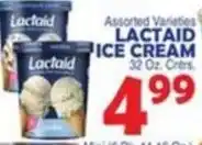 Bravo Supermarkets Lactaid ice cream offer