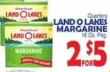 Bravo Supermarkets Land O Lakes margarine offer