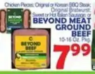 Bravo Supermarkets Beyond Meat Ground Beef offer