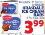 Bravo Supermarkets Krasdale ice cream bars offer