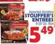 Bravo Supermarkets Stouffer's Entrees offer