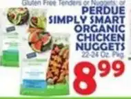 Bravo Supermarkets Perdue simply smart organic chicken nuggets offer