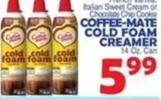 Bravo Supermarkets Coffee-mate cold foam creamer offer