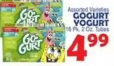 Bravo Supermarkets Go Gurt Yogurt offer