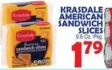 Bravo Supermarkets Krasdale american sandwich slices offer