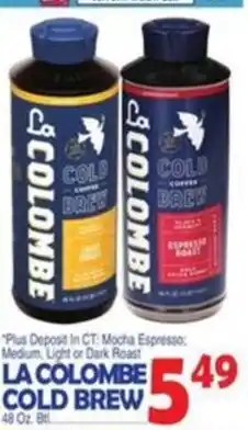 Bravo Supermarkets La Colombe cold brew offer
