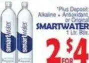 Bravo Supermarkets Smartwater offer