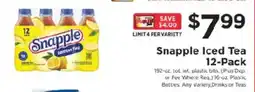 ShopRite Snapple Iced Tea offer