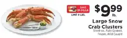 ShopRite Large Snow Crab Clusters offer