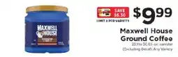 ShopRite Maxwell House Ground Coffee offer