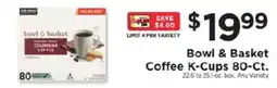 ShopRite Bowl & Basket Coffee K-Cups offer