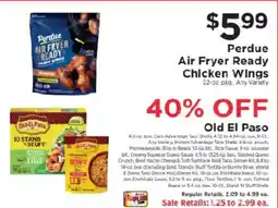 ShopRite Perdue Air Fryer Ready Chicken Wings offer