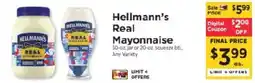 ShopRite Hellmann's Real Mayonnaise offer