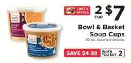 ShopRite Bowl & Basket Soup Cups offer