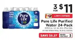 ShopRite Pure Life Purified Water offer