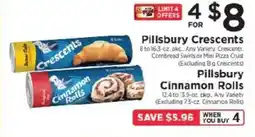 ShopRite Pillsbury crescents offer