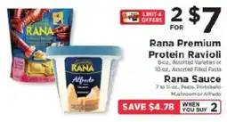 ShopRite Rana Premium Protein Ravioli offer