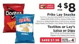 ShopRite Frito Lay Snacks offer