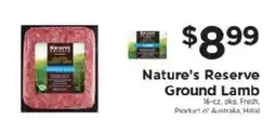ShopRite Nature's Reserve Ground Lamb offer