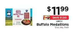 ShopRite Smithfield buffalo medallions offer