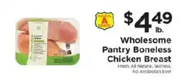 ShopRite Wholesome Pantry Boneless Chicken Breast offer