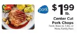 ShopRite Pork Center Cut Pork Chops offer