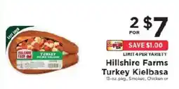 ShopRite Hillshire Farms Turkey Kielbasa offer