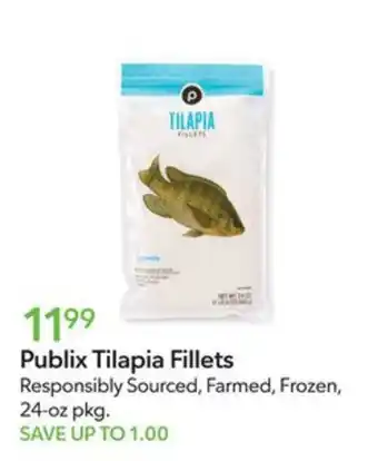 Publix Tilapia Fillets