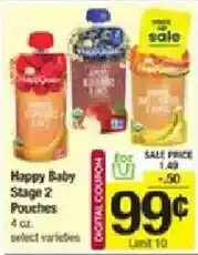 Star Market Happy Baby Stage 2 Pouches offer