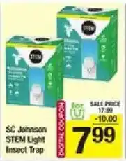 Star Market Sc Johnson stem light insect trap offer